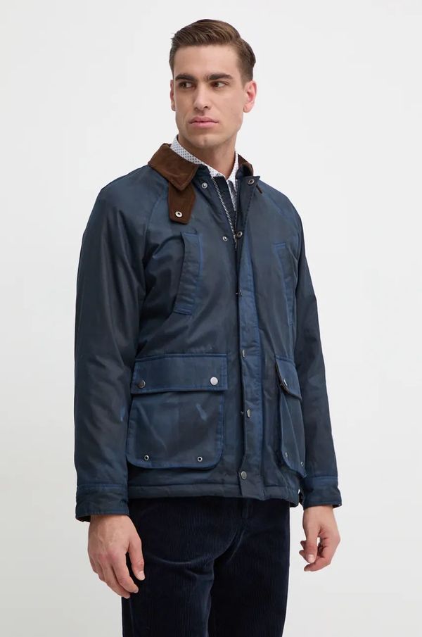 Pepe Jeans Pamučna košulja- jakna Pepe Jeans TOGAN boja: tamno plava, za prijelazno razdoblje, oversize, PM403023