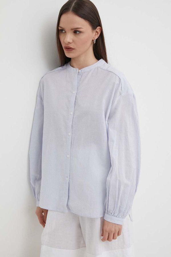 Pepe Jeans Pamučna košulja Pepe Jeans POLINA za žene, relaxed, s ruskim ovratnikom, PL304805