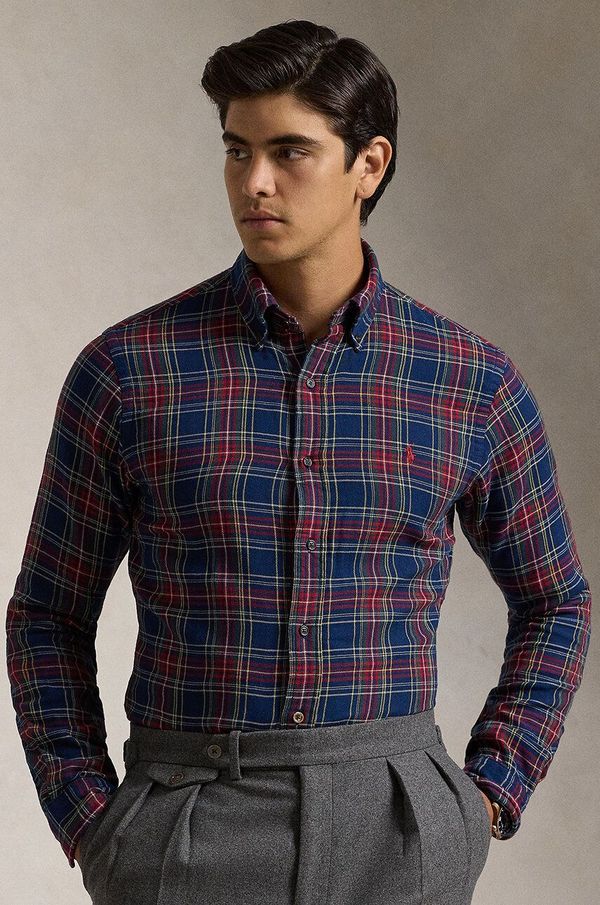 Polo Ralph Lauren Pamučna košulja Polo Ralph Lauren za muškarce, regular, s button-down ovratnikom, 710953351