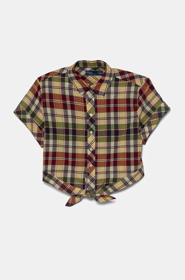 Polo Ralph Lauren Pamučna košulja Polo Ralph Lauren za žene, relaxed, s klasičnim ovratnikom, 211959816