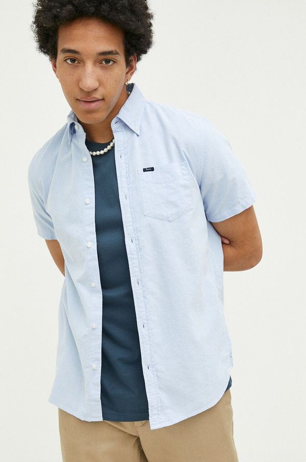 Superdry Pamučna košulja Superdry za muškarce, regular, o button-down ovratnikom