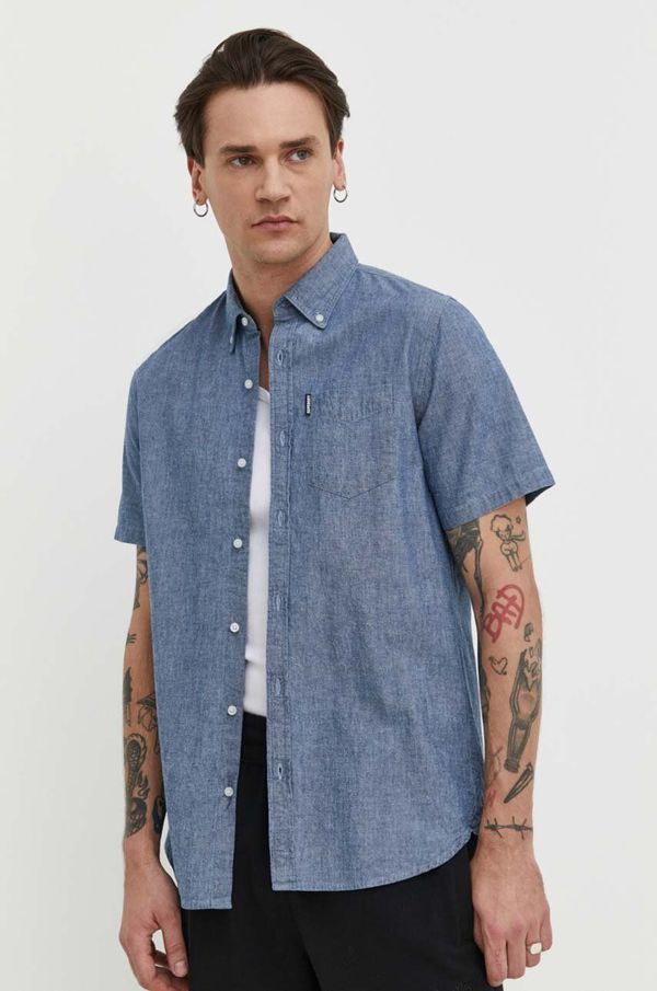 Superdry Pamučna košulja Superdry za muškarce, regular, s button-down ovratnikom