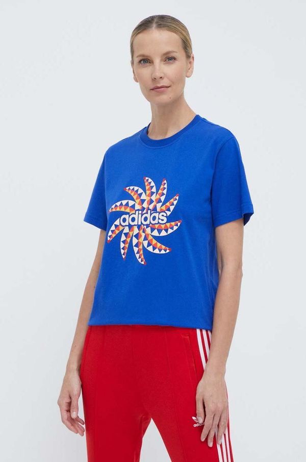 adidas Pamučna majica adidas FARM za žene IQ4485