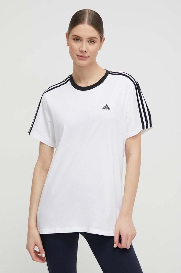 adidas Pamučna majica adidas H10201 boja: bijela H10201