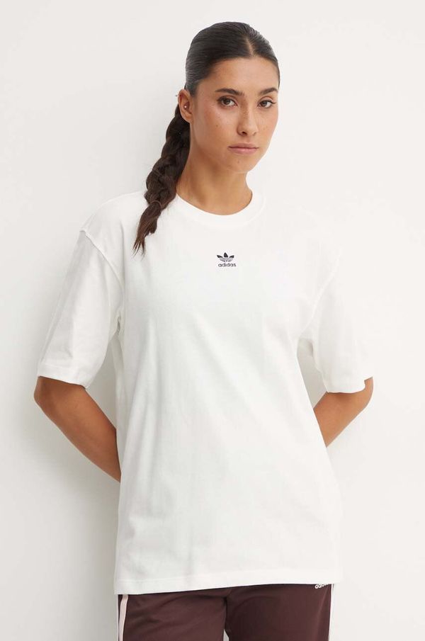 adidas Originals Pamučna majica adidas Originals za žene, boja: bež, IY7322