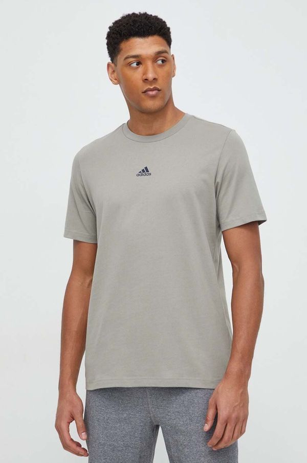 adidas Pamučna majica adidas TIRO za muškarce, boja: zelena, s tiskom