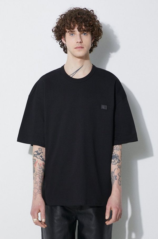 Alpha Industries Pamučna majica Alpha Industries Essentials RL za muškarce, boja: crna, s aplikacijom, 146504