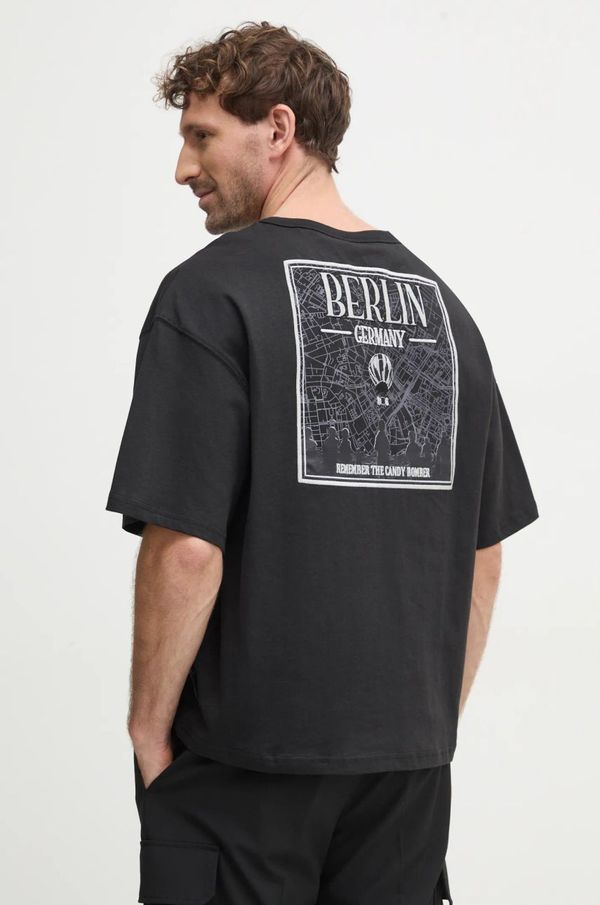 Alpha Industries Pamučna majica Alpha Industries za muškarce, boja: crna, s tiskom, 148515