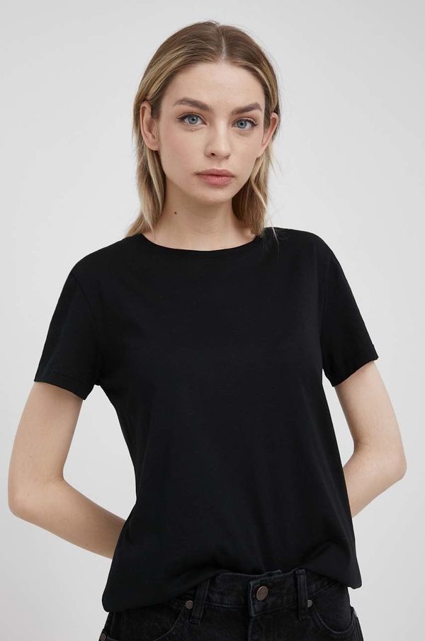 Armani Exchange Pamučna majica Armani Exchange boja: crna, 8NYT94 YJ16Z NOS