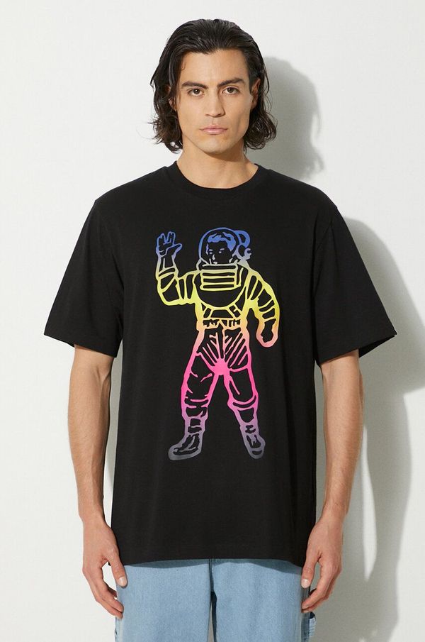 Billionaire Boys Club Pamučna majica Billionaire Boys Club Standing Astro za muškarce, boja: crna, s tiskom, B24244