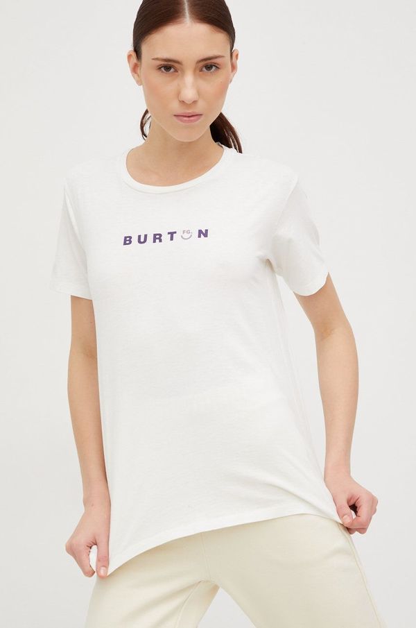 Burton Pamučna majica Burton boja: bijela