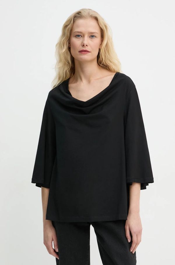 By Malene Birger Pamučna majica By Malene Birger BRYAR za žene, boja: crna, 102155