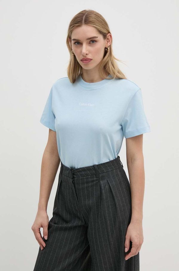 Calvin Klein Pamučna majica Calvin Klein za žene, K20K207215