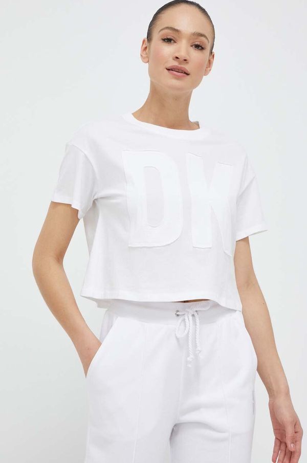 DKNY Pamučna majica Dkny boja: bijela