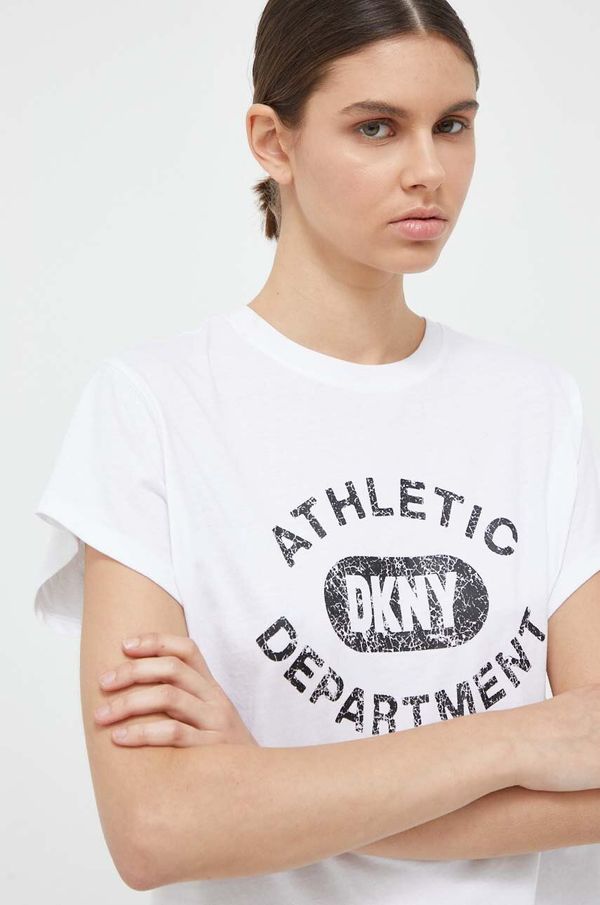 DKNY Pamučna majica Dkny boja: bijela