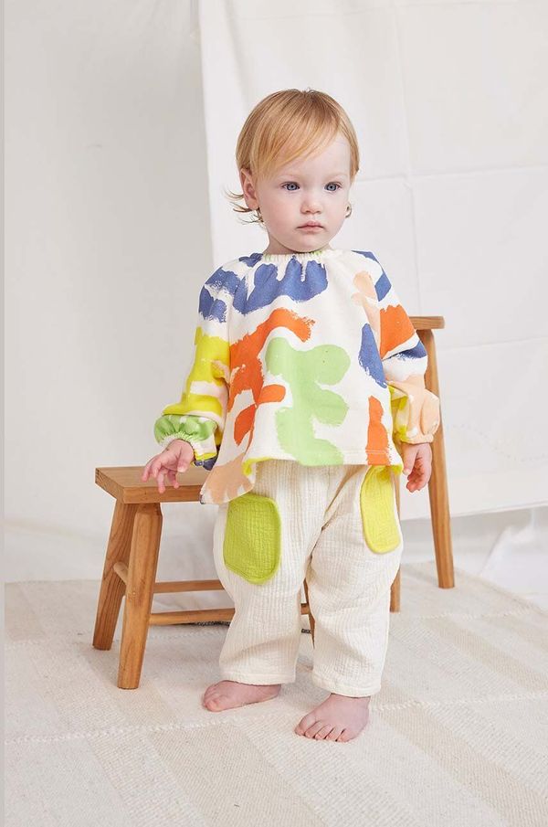 Bobo Choses Pamučna majica dugih rukava za bebe Bobo Choses