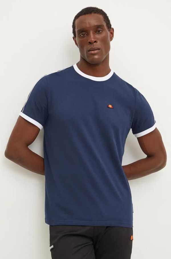 Ellesse Pamučna majica Ellesse AMADEI za muškarce, boja: tamno plava, SHX20943