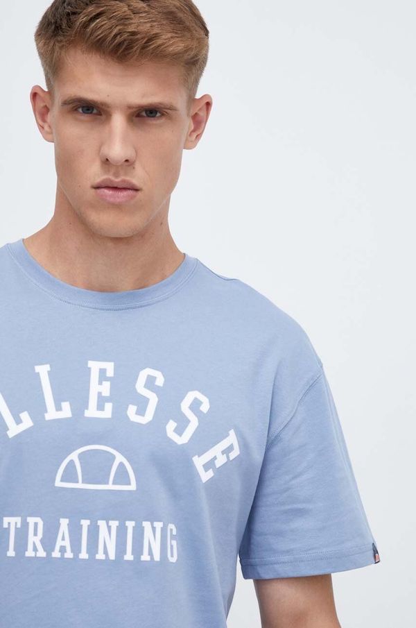 Ellesse Pamučna majica Ellesse s tiskom