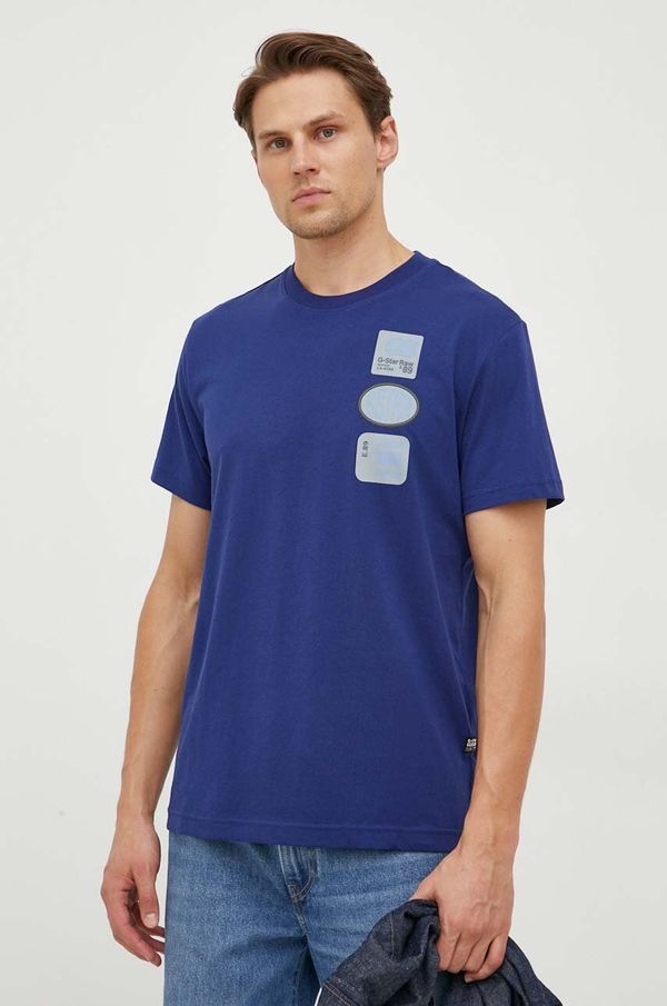 G-Star Raw Pamučna majica G-Star Raw za muškarce, s tiskom