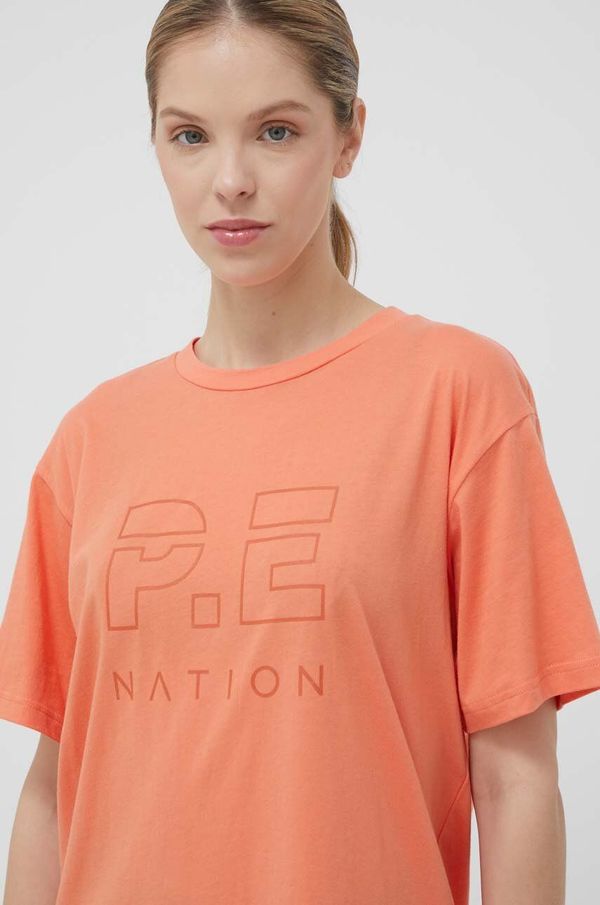 P.E Nation Pamučna majica P.E Nation boja: narančasta