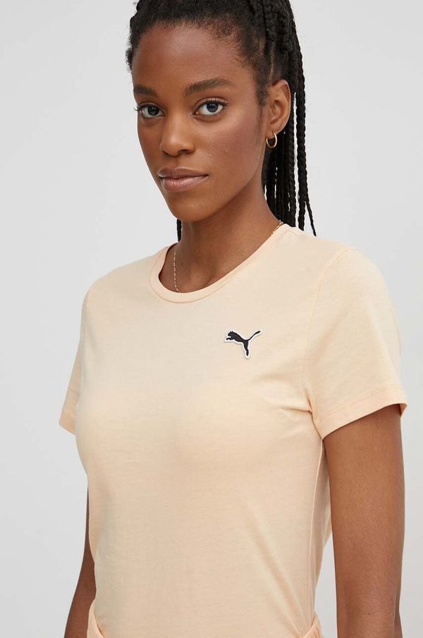 Puma Pamučna majica Puma BETTER ESSENTIALS za žene, boja: narančasta, 675986