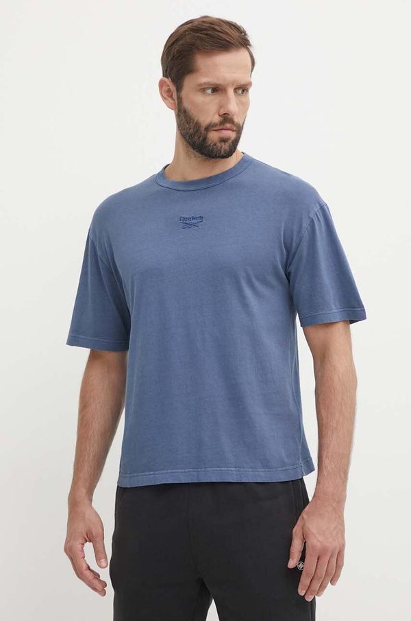 Reebok Pamučna majica Reebok za muškarce, bez uzorka, 100075632