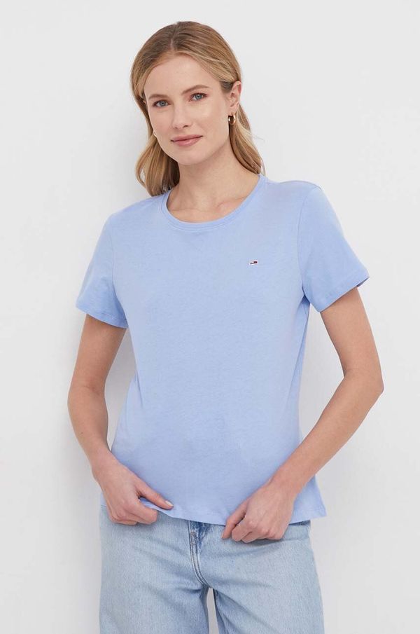 Tommy Jeans Pamučna majica Tommy Jeans 2-pack za žene, DW0DW11459