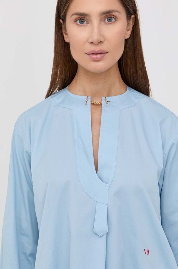 Victoria Beckham Pamučna majica Victoria Beckham za žene, glatka