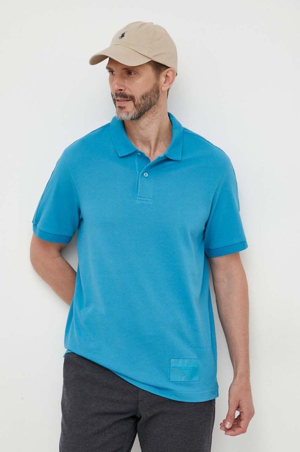 Armani Exchange Pamučna polo majica Armani Exchange s aplikacijom