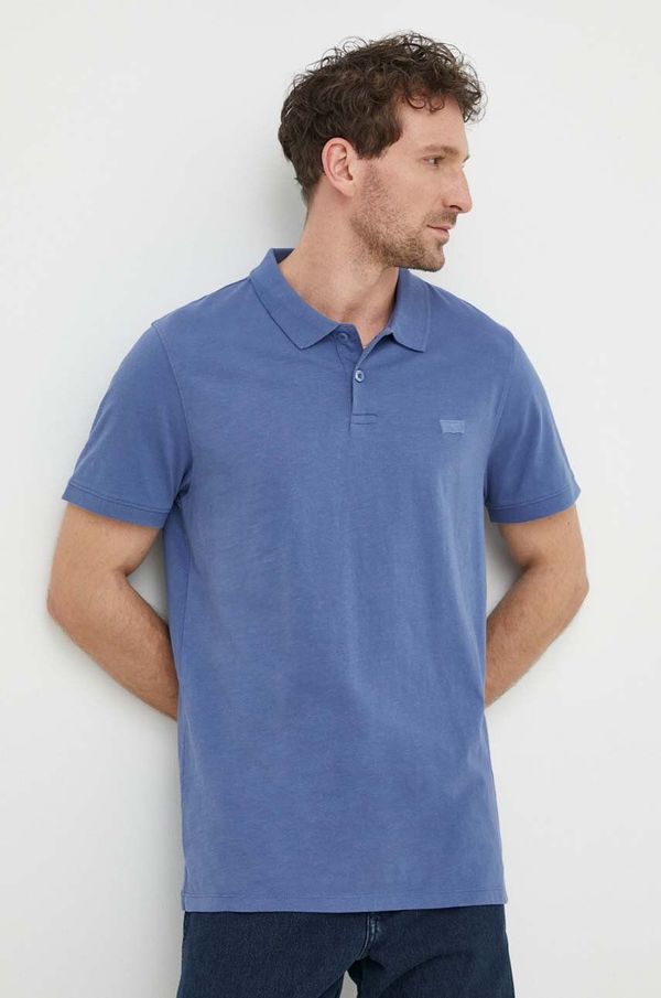 Levi's Pamučna polo majica Levi's bez uzorka