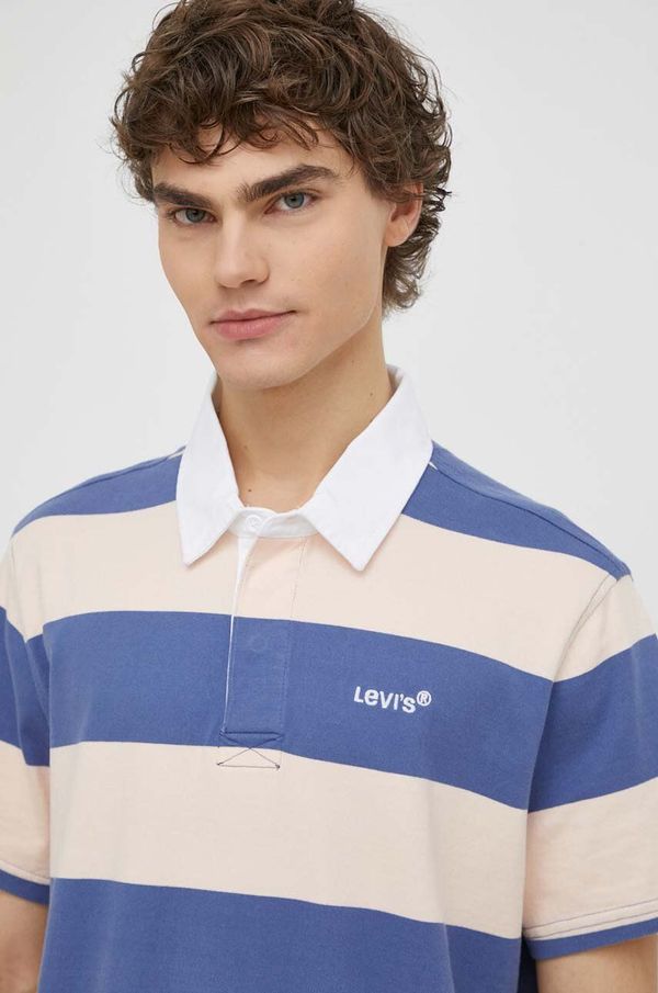 Levi's Pamučna polo majica Levi's s uzorkom