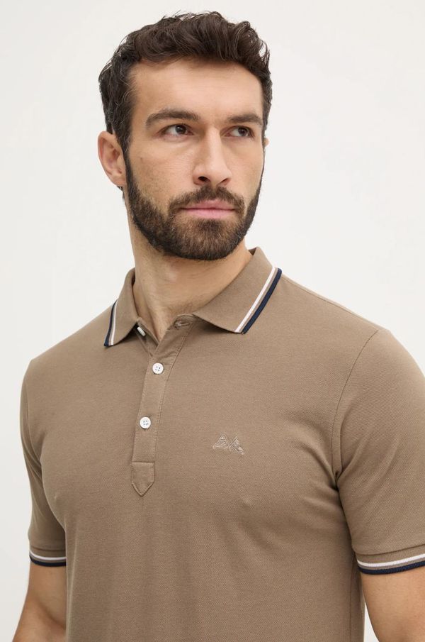 Lindbergh Pamučna polo majica Lindbergh boja: zelena, s aplikacijom, 30-404010