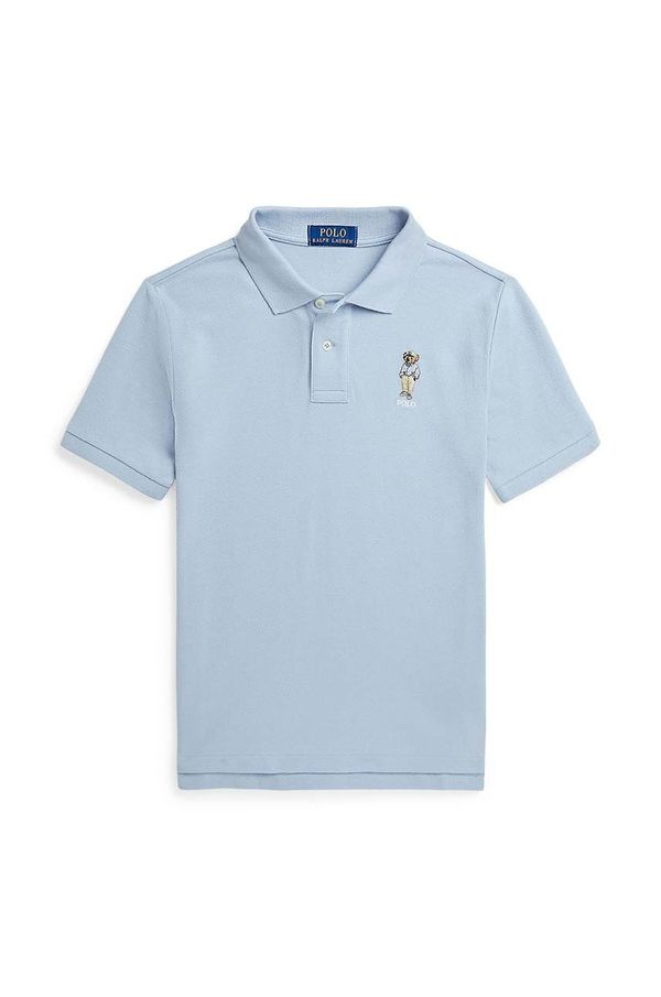 Polo Ralph Lauren Pamučna polo majica Polo Ralph Lauren bez uzorka, 323853788016