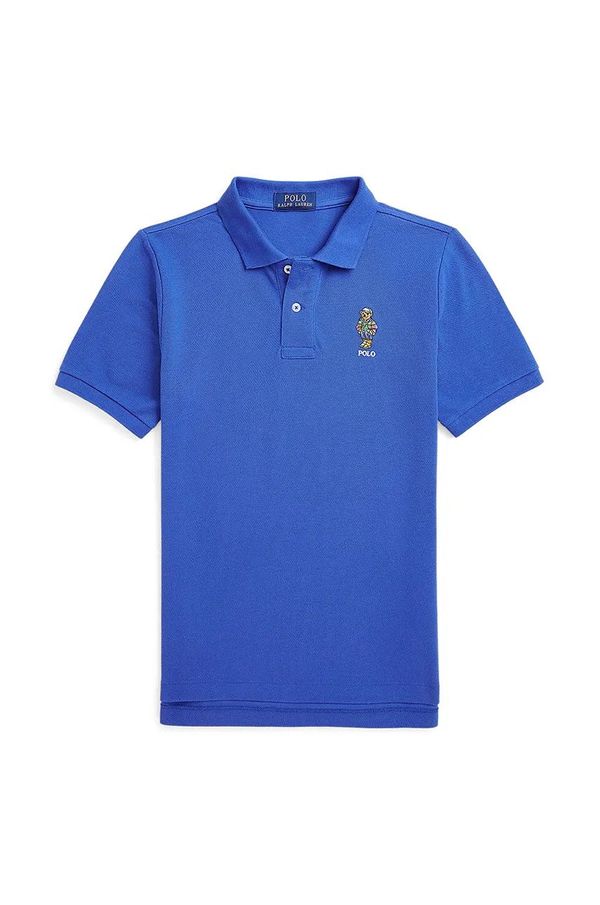 Polo Ralph Lauren Pamučna polo majica Polo Ralph Lauren bez uzorka, 323952585002