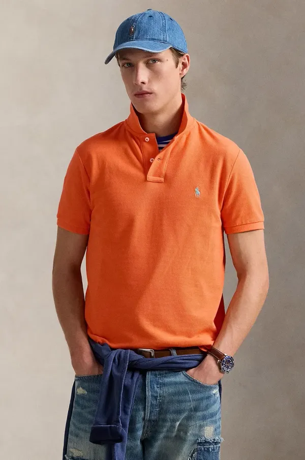 Polo Ralph Lauren Pamučna polo majica Polo Ralph Lauren bez uzorka, 710680784