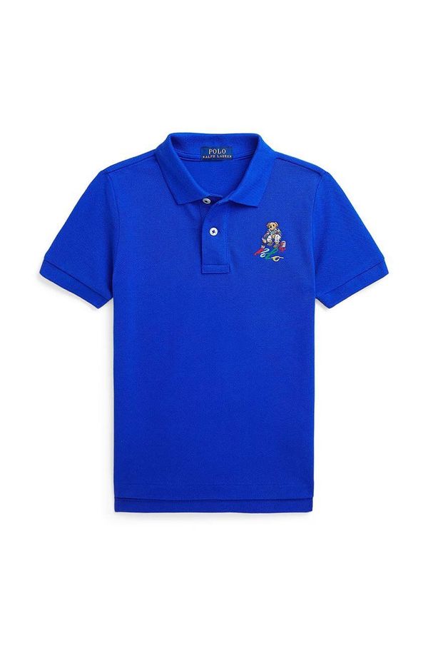 Polo Ralph Lauren Pamučna polo majica Polo Ralph Lauren bez uzorka