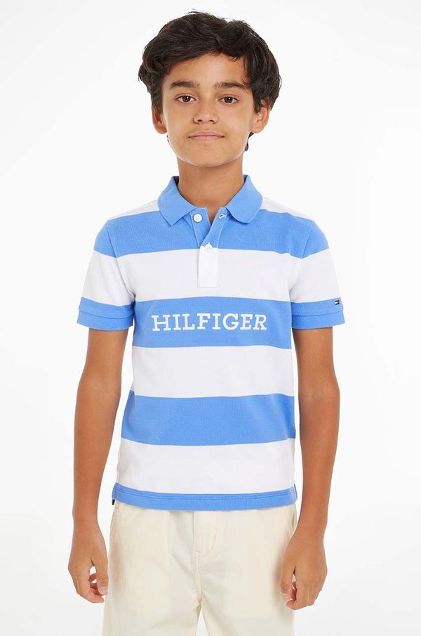 Tommy Hilfiger Pamučna polo majica Tommy Hilfiger s uzorkom