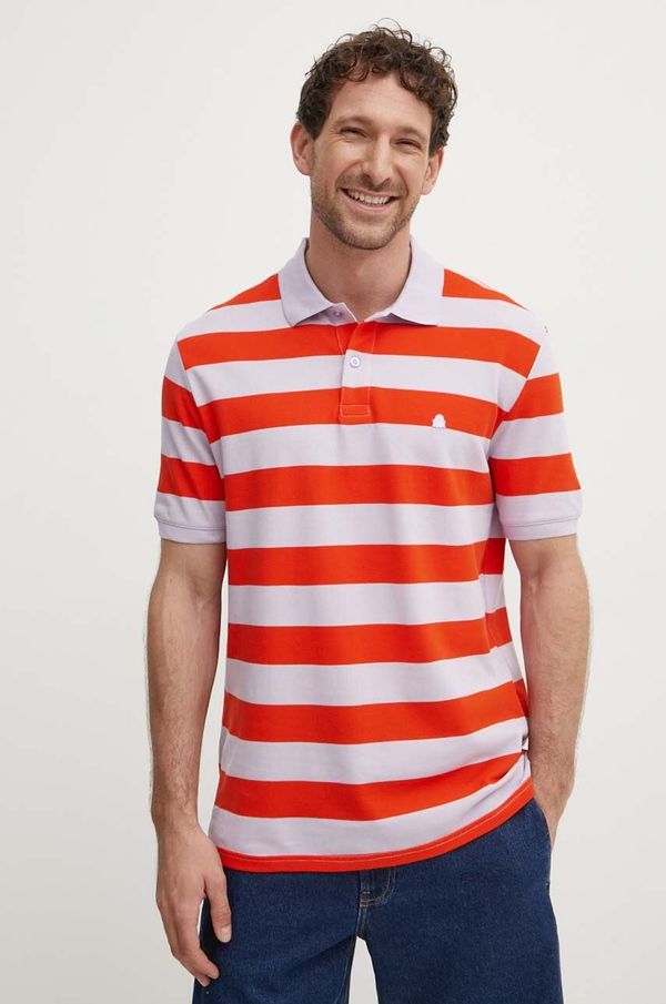 United Colors of Benetton Pamučna polo majica United Colors of Benetton s uzorkom
