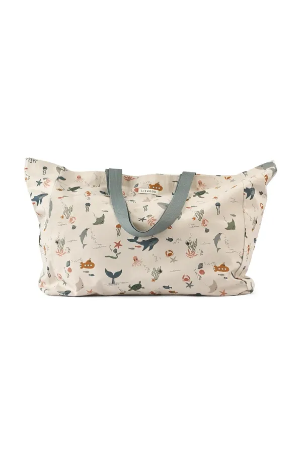 Liewood Pamučna torba Liewood Maxi Totebag boja: bež