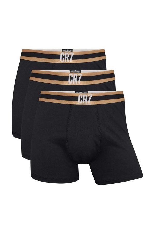 CR7 Cristiano Ronaldo Pamučne bokserice CR7 Cristiano Ronaldo 3-pack boja: crna