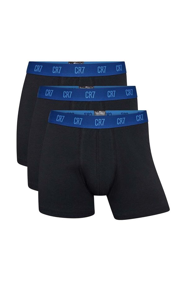 CR7 Cristiano Ronaldo Pamučne bokserice CR7 Cristiano Ronaldo 3-pack boja: crna