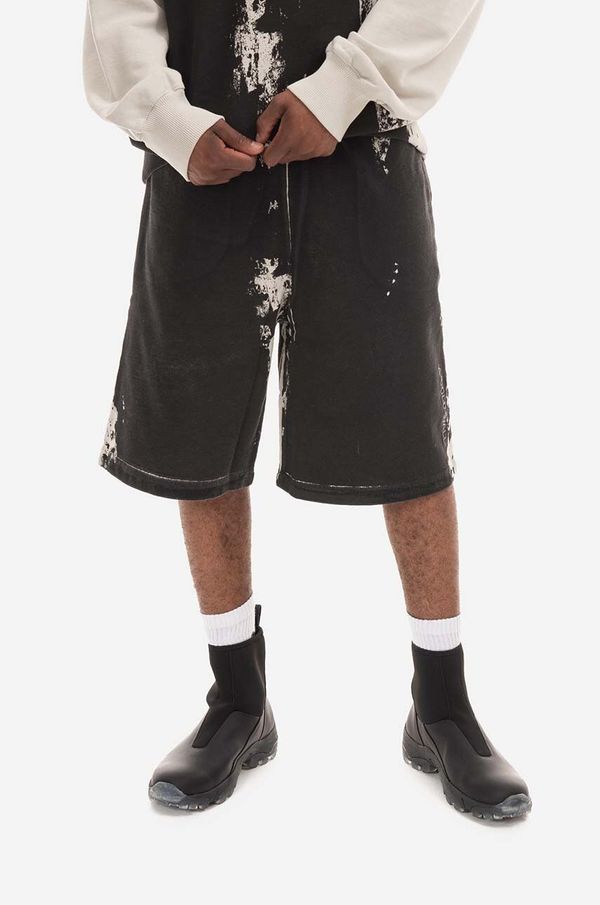 A-COLD-WALL* Pamučne kratke hlače A-COLD-WALL* Relaxed Studio Shorts boja: crna, ACWMB156-BLACK