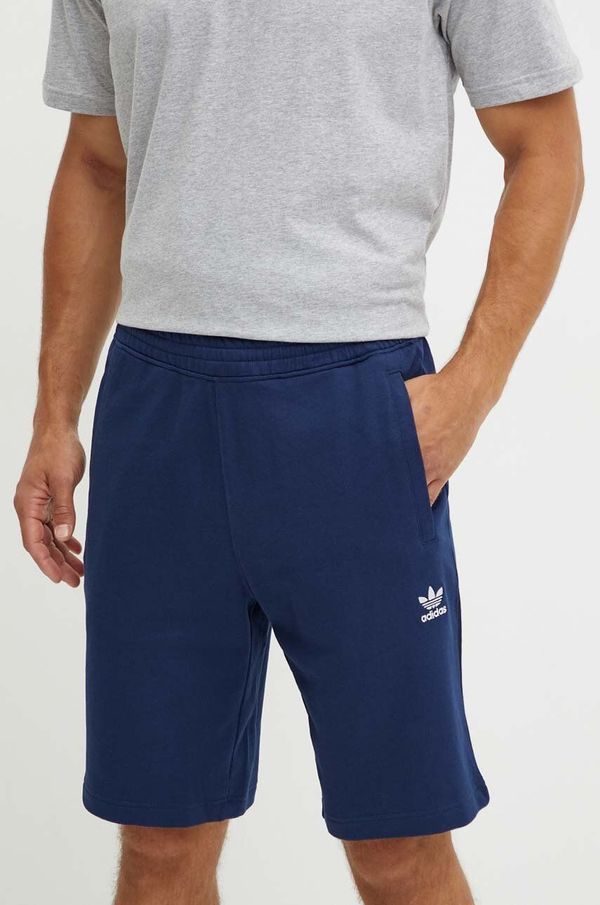 adidas Originals Pamučne kratke hlače adidas Originals boja: tamno plava, IY8521
