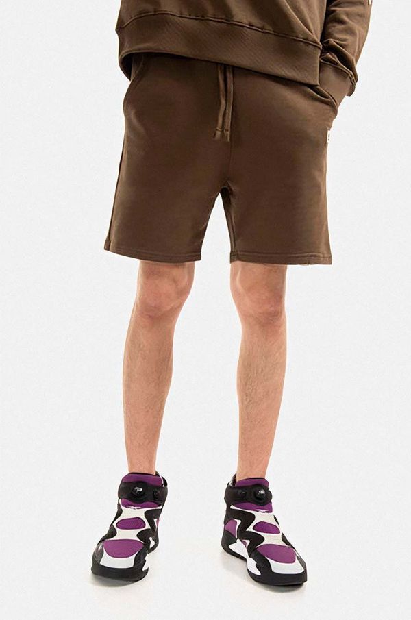 Alpha Industries Pamučne kratke hlače Alpha Industries boja: smeđa, 106365.629-brown