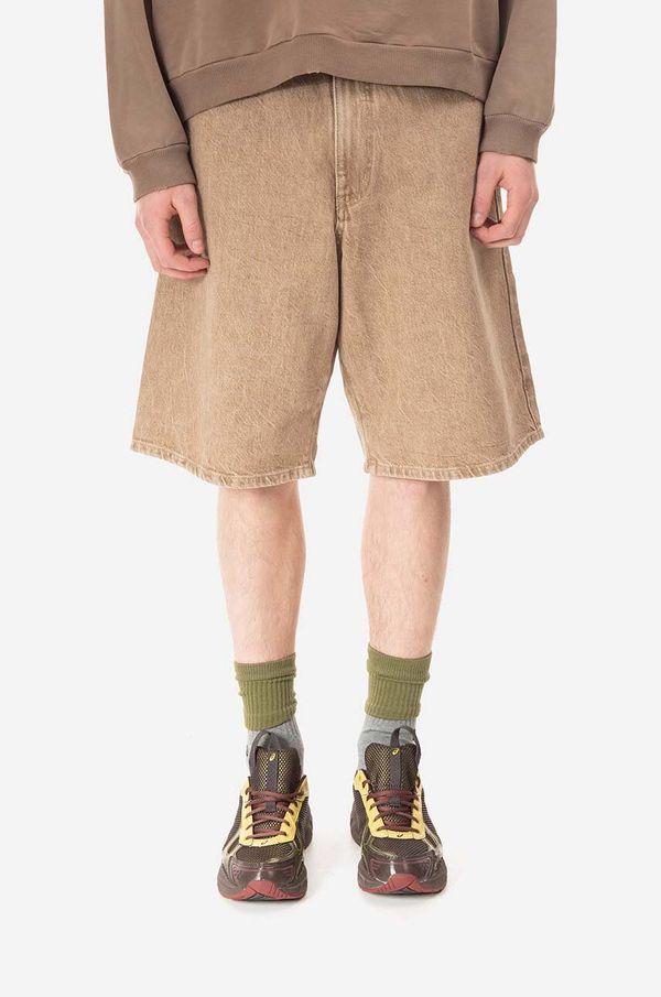 Guess U.S.A. Pamučne kratke hlače Guess Oak Denim Short boja: bež, M2BD00D4RU0 A100