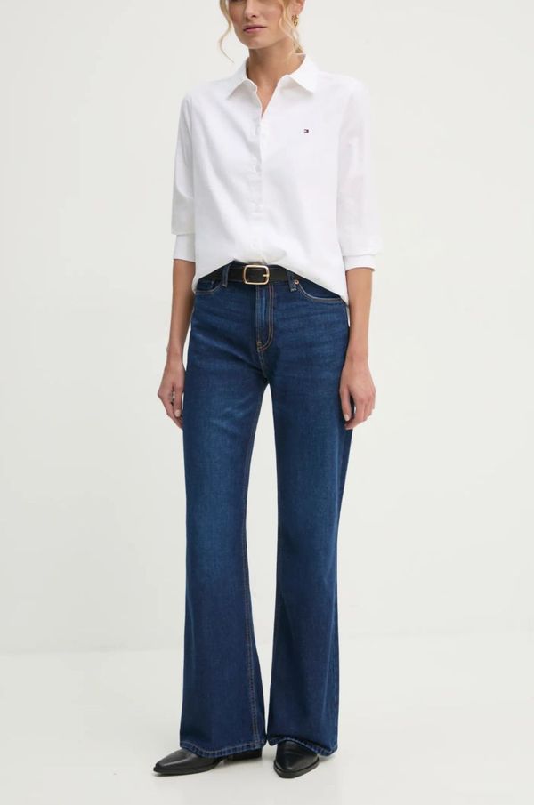 Pepe Jeans Pamučne traperice Pepe Jeans FLARE HW WILLA visoki struk, PL204734EF1
