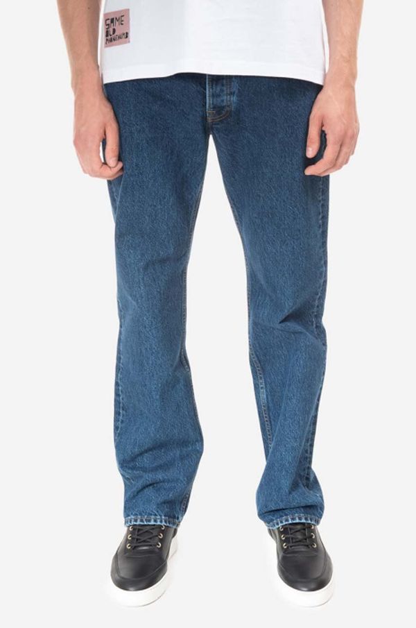 Wood Wood Pamučne traperice Wood Wood Al Rigid Denim Straight Fit LIGHT RINSE 12235804.7051-LIGHTRI