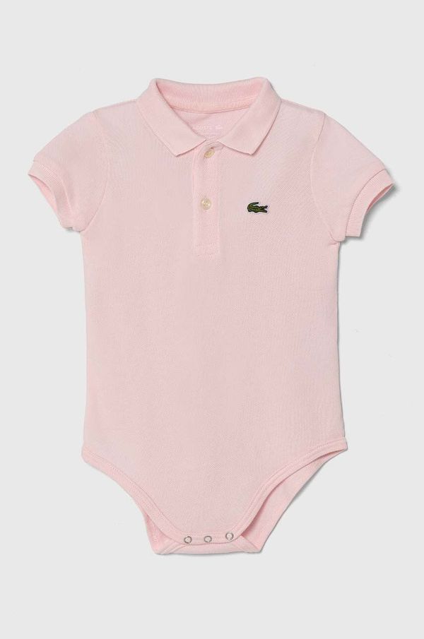 Lacoste Pamučni bodi za bebe Lacoste
