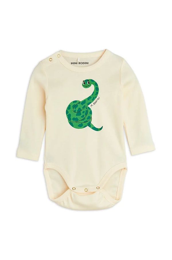 Mini Rodini Pamučni bodi za bebe Mini Rodini Snake 2514010911