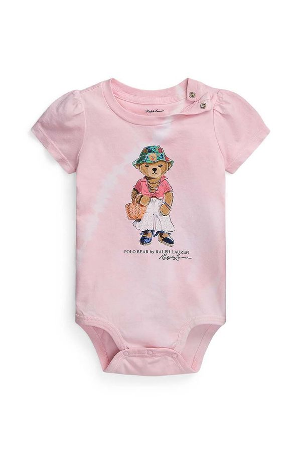 Polo Ralph Lauren Pamučni bodi za bebe Polo Ralph Lauren